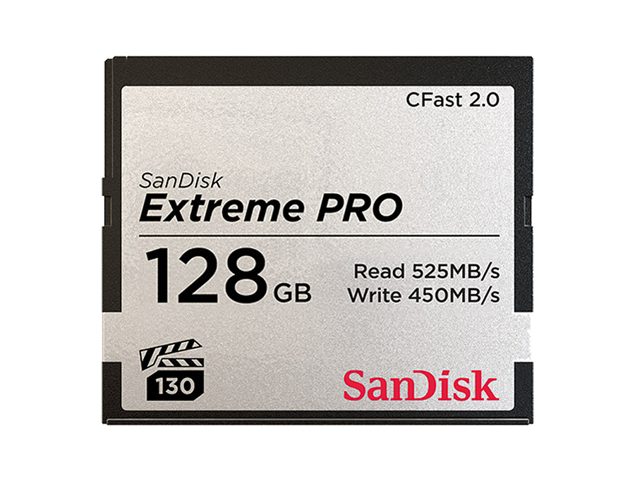 A photo of SanDisk Extreme PRO 128GB CFast2 0 Card 500MB s  for hire in London