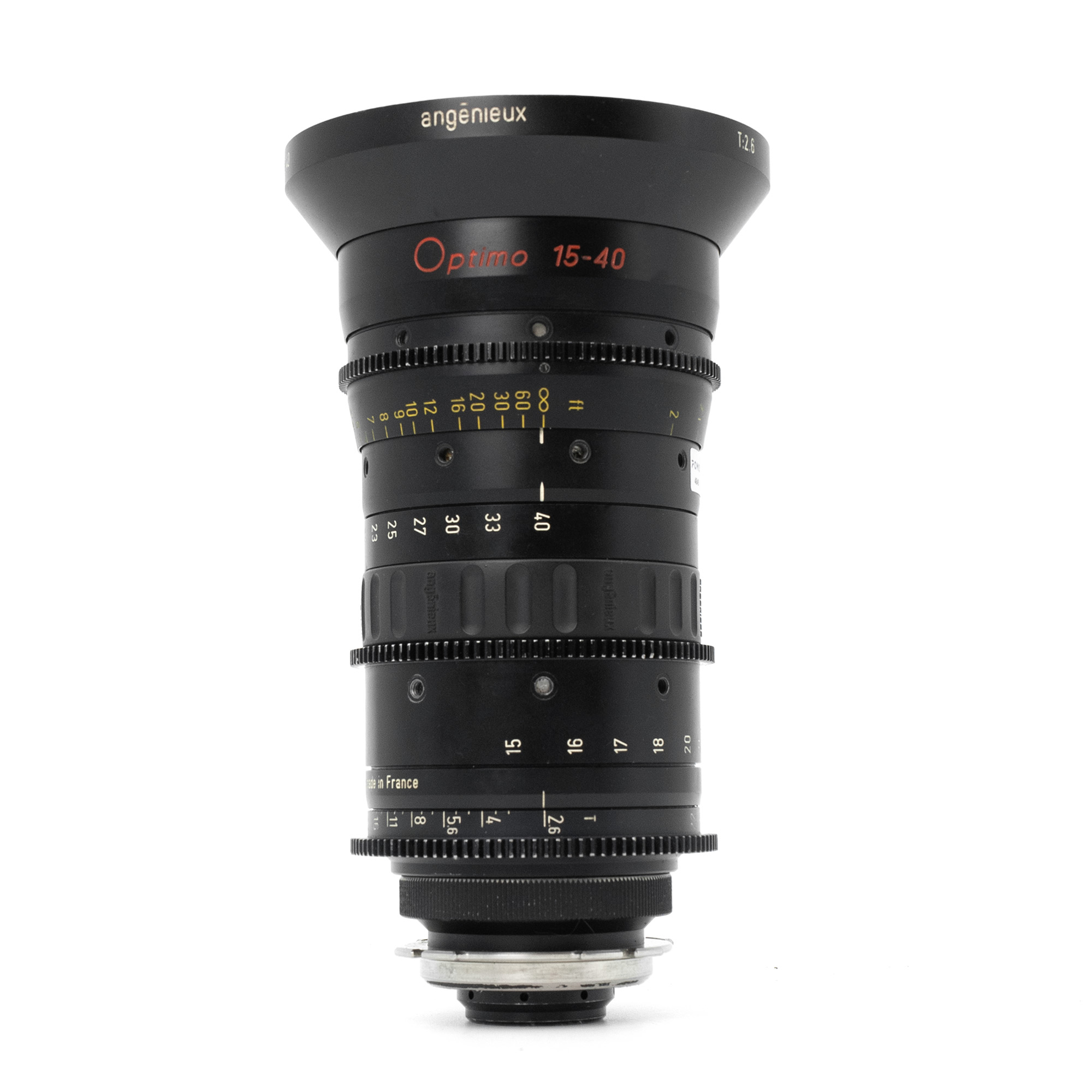 A photo of Angenieux Optimo 15 40mm T2 6 Zoom for hire in London