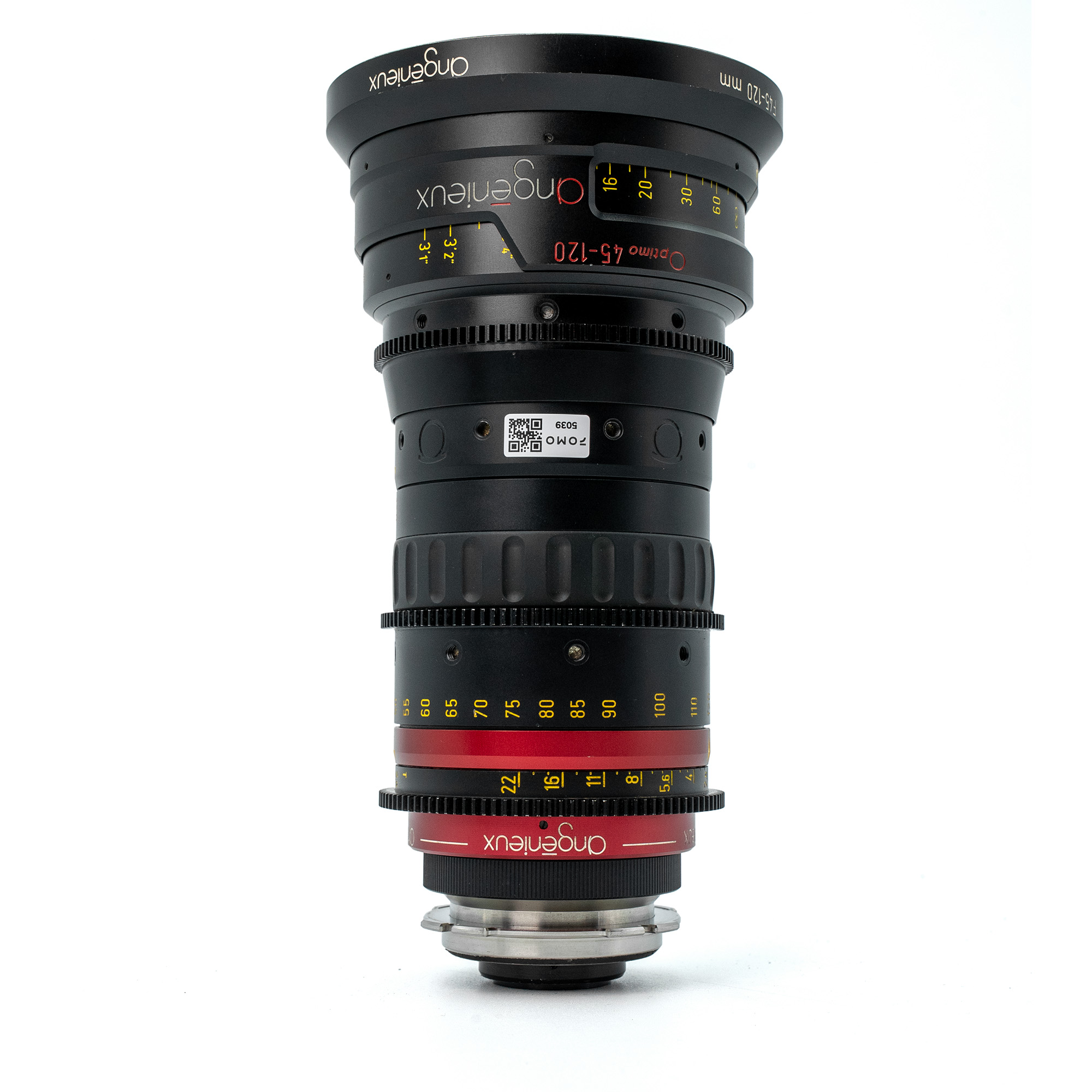 A photo of Angenieux Optimo Zoom 45 120mm T2 8 for hire in London