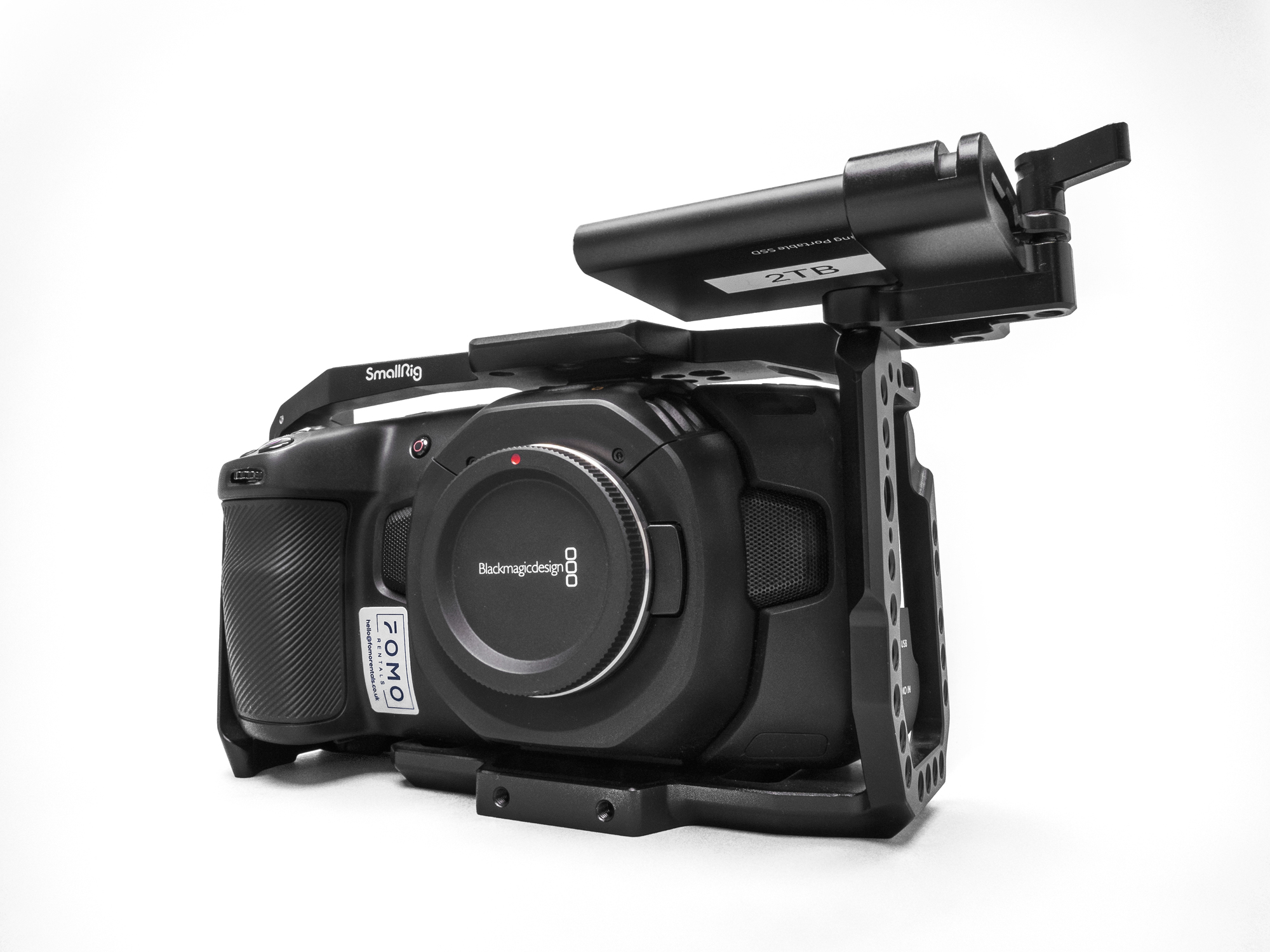 A photo of Blackmagic Pocket Cinema 4k for hire in London