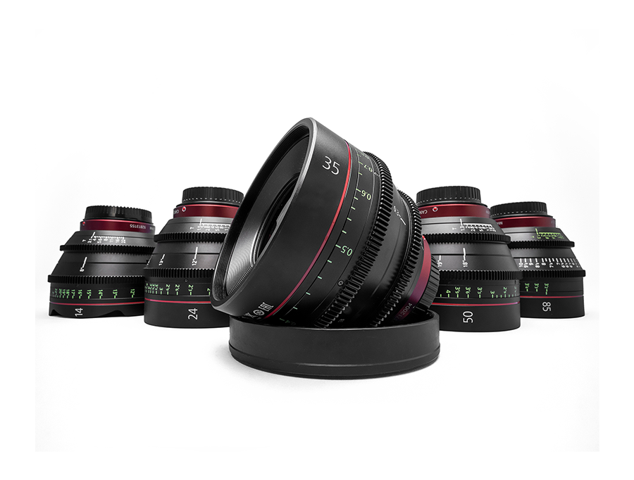 A photo of Canon CN E Lens Set for hire in London