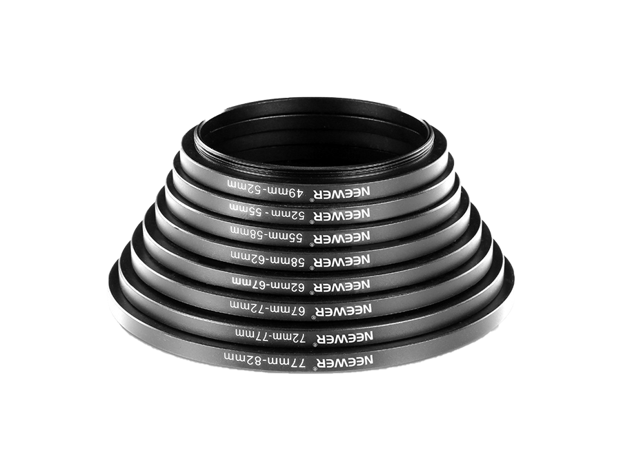 A photo of Lens Step Up Step Down Rings 49mm 82mm  for hire in London