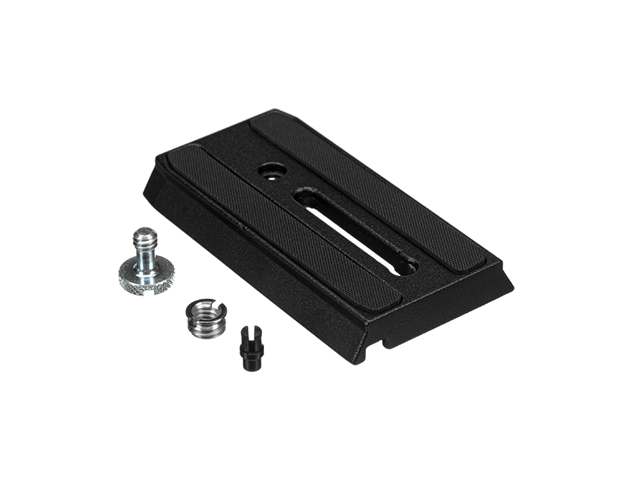 A photo of Quick Release Camera Sliding Plate Standard Manfrotto  for hire in London