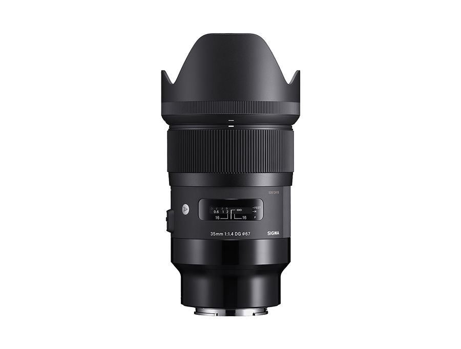 A photo of Sigma 35mm f1 4 DG HSM Art for hire in London