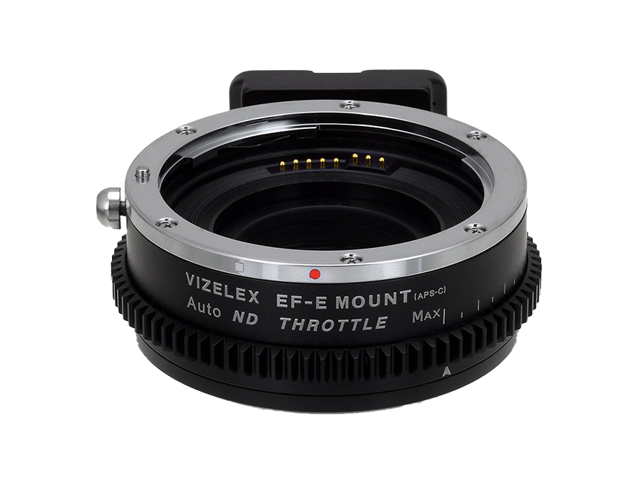 A photo of Vizelex ND Throttle EF E Lens Adapter for hire in London