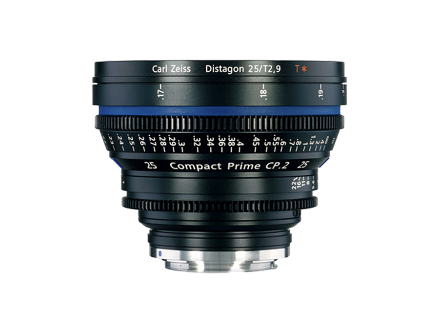 A photo of Zeiss Compact Prime CP 2 25mm T2 1 for hire in London