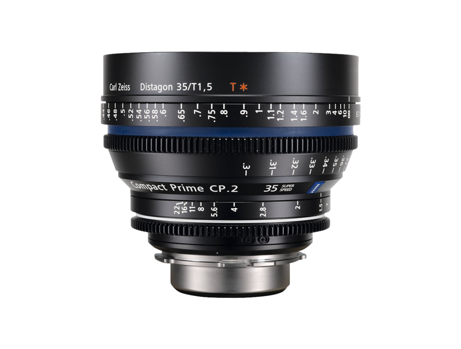 A photo of Zeiss Compact Prime CP 2 35mm T2 1 for hire in London